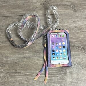 Aimee Kestenberg Leather Sunset Crossbody Phone Holder